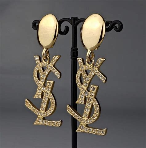 anneau ysl|ysl earrings and necklaces.